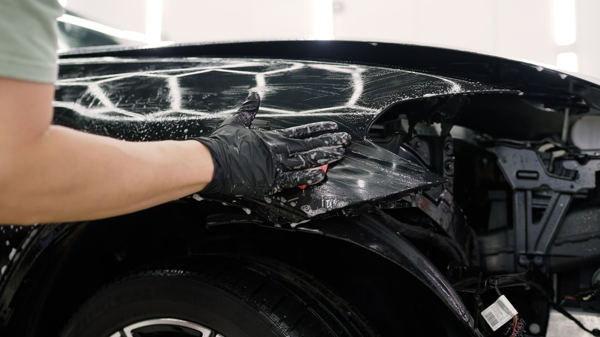 Professional car detailer